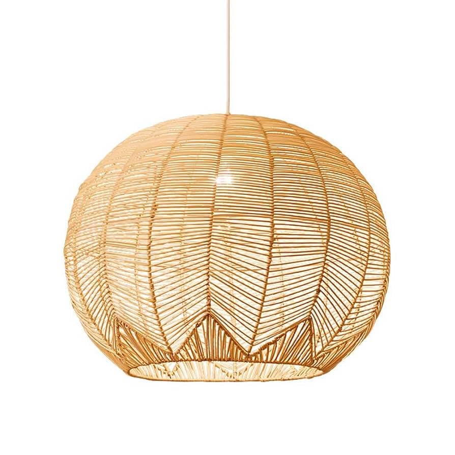 ライト・ランタン Valo shade IN-EI YAMATOYA Y'S CASA ELYONA Woven Pendant Lights Modern Boho Hanging Lamp with 12